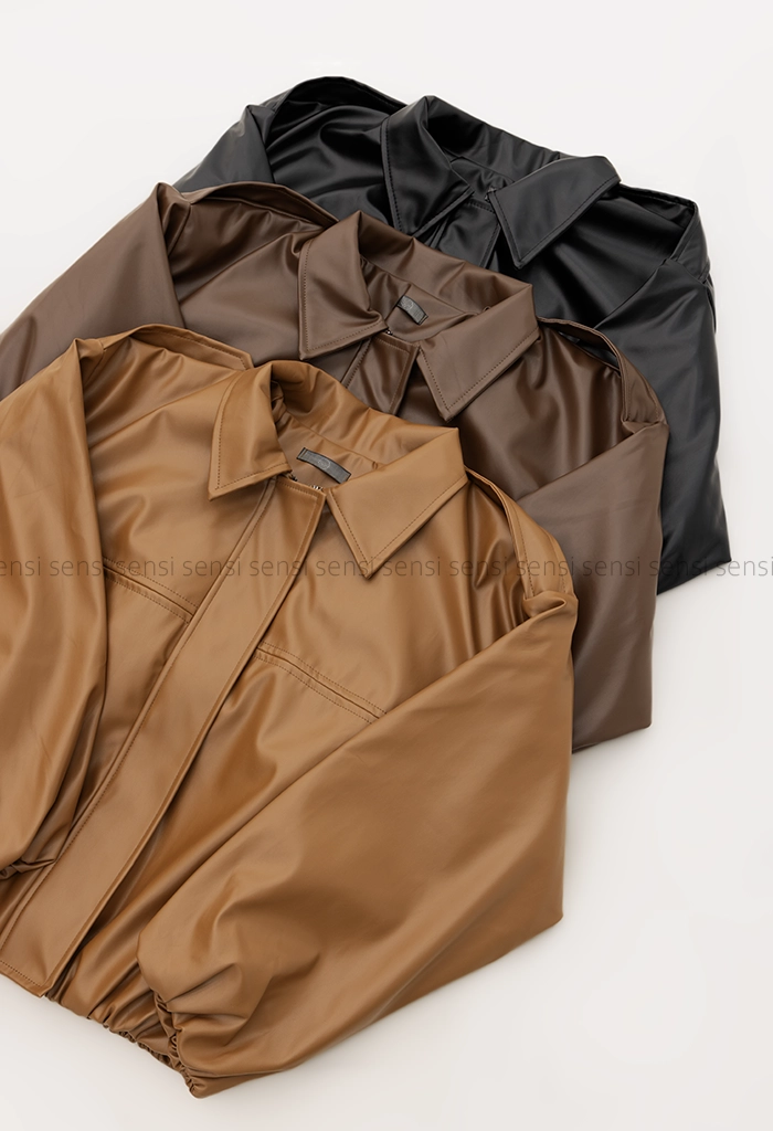 بامبر چرم پایین کش کد1004823