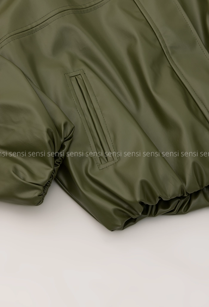 بامبر چرم پایین کش کد1004823