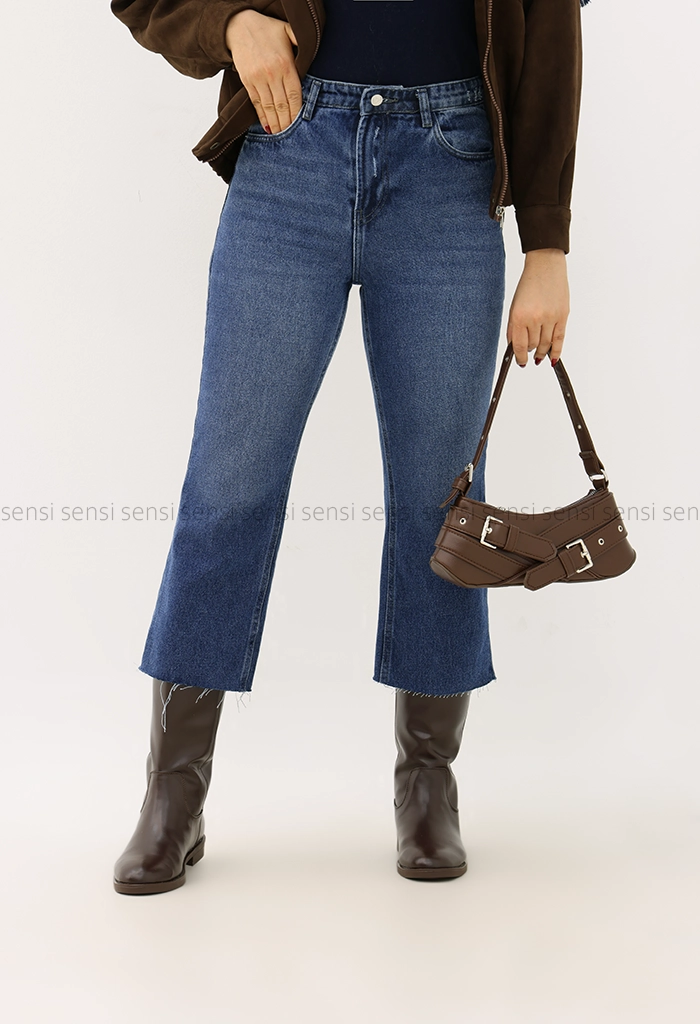 شلوار کراپ فلر کد1005008