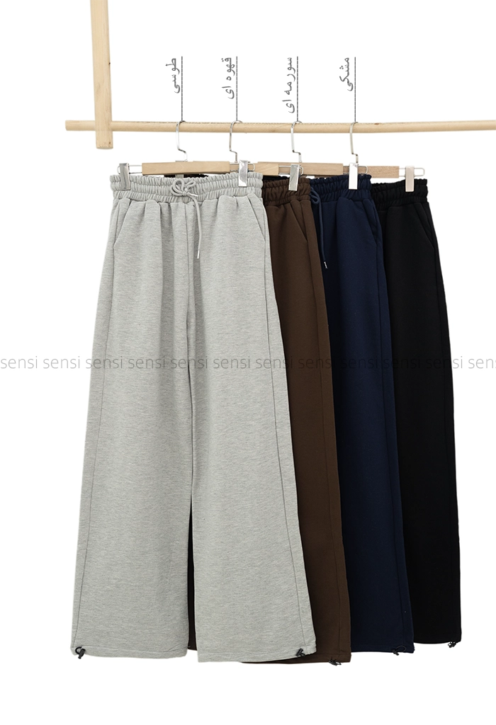 شلوار بگ دورس داخل کرکی کد1005044