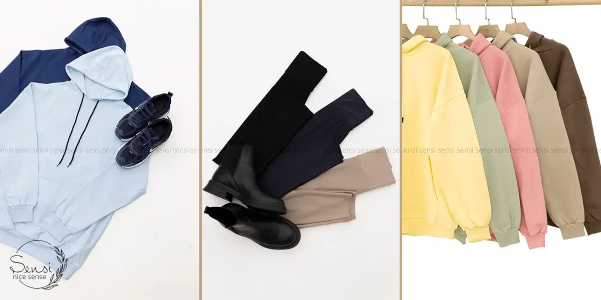 چطور هودی، تاپ و کراپ را با شلوار و مانتو ست کنیم؟