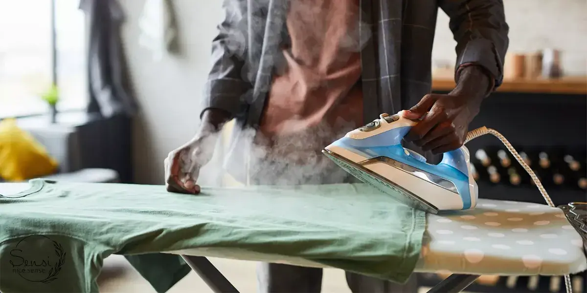 استفاده از اتو با دمای مناسب