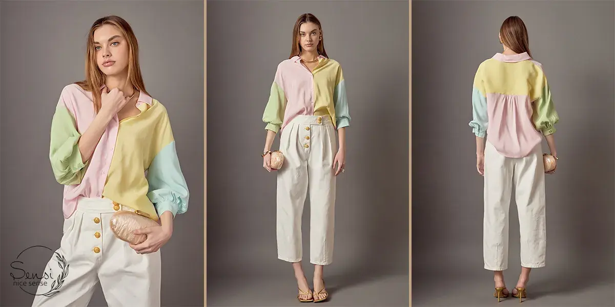 استایل تابستونی با ترکیب رنگ‌های جذاب