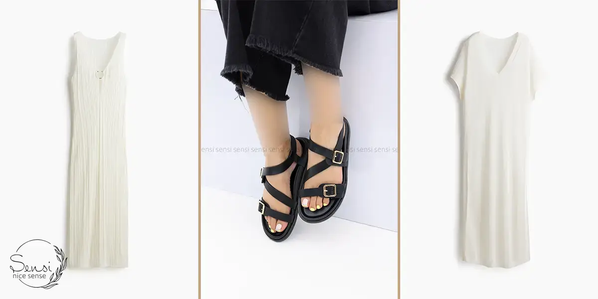 ایده‌های استایل راحت و شیک برای پیاده‌روی ساحلی