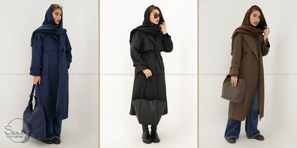 بارانی زنانه کلاسیک