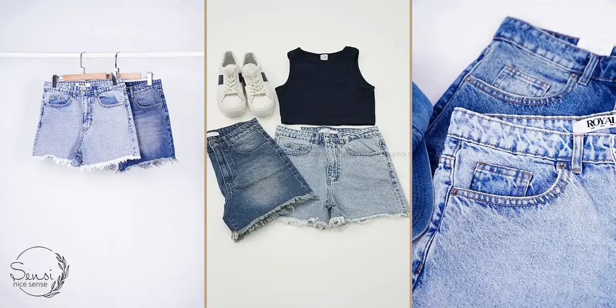 شلوارک‌های جین