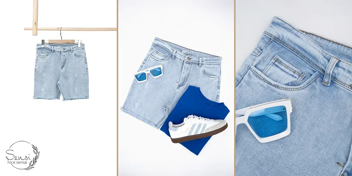 شلوارک‌های جین