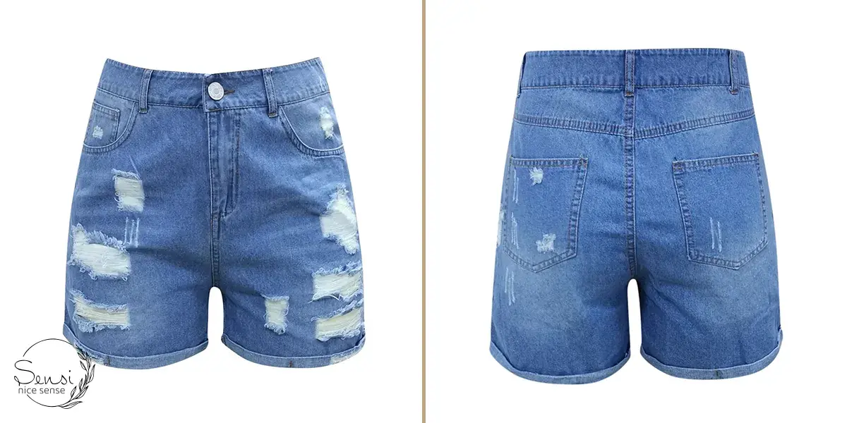 شلوارک‌های جین