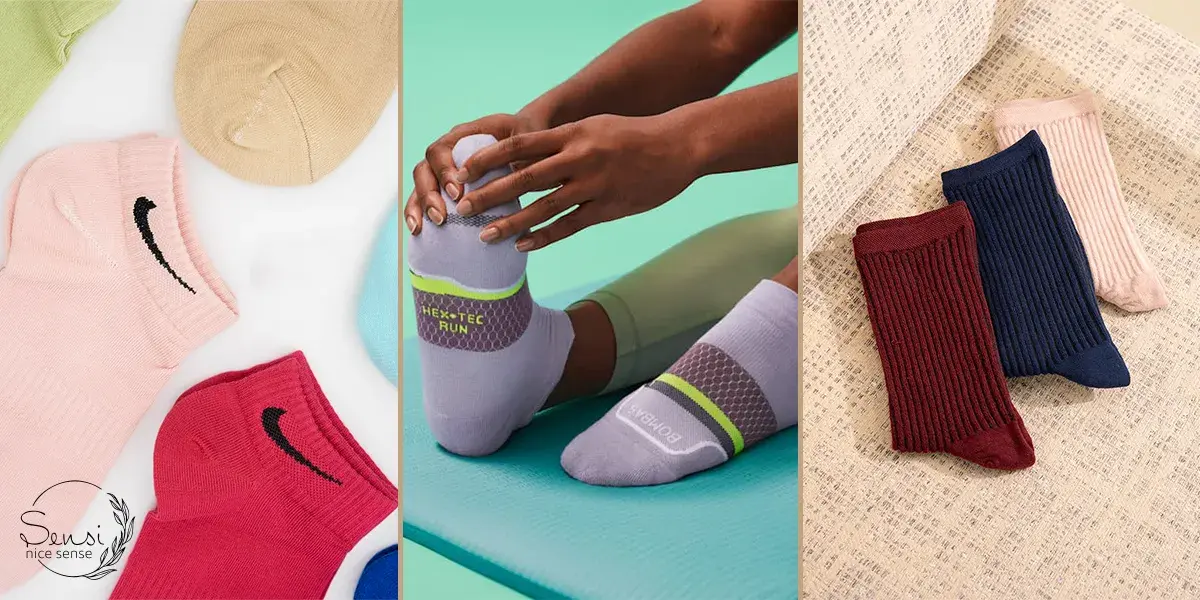 رنگ‌های مد روز برای جوراب در تابستان