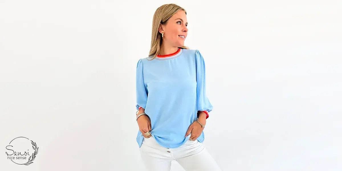 رنگ آبی آسمانی در مد و استایل