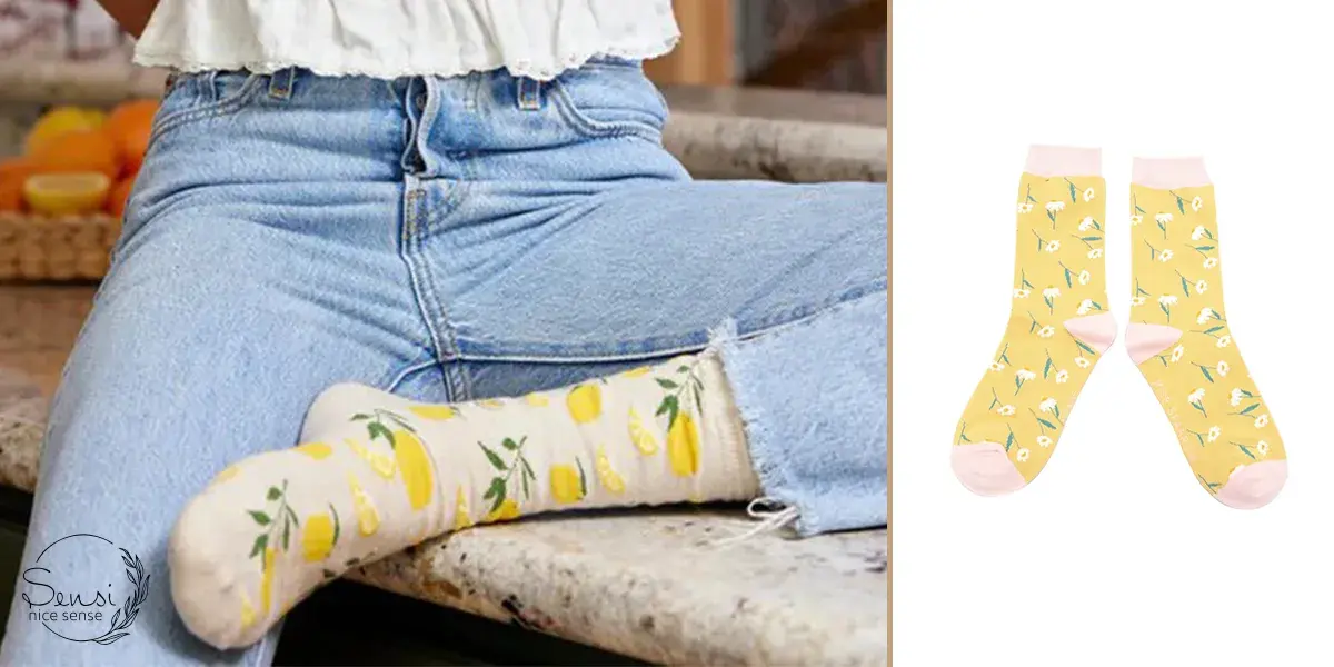 رنگ‌های مد روز برای جوراب در تابستان