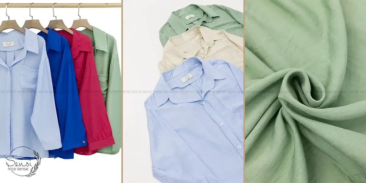 ویژگی‌های شومیز لینن و نخی برای استایل مینیمال