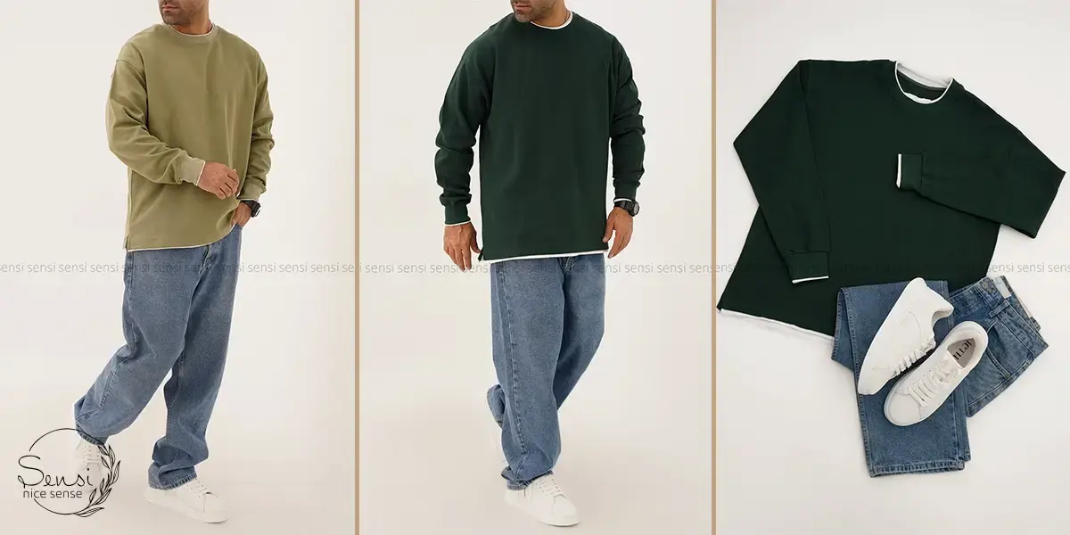 ست کردن با شلوار بگ برای استایل اسپرت و راحت