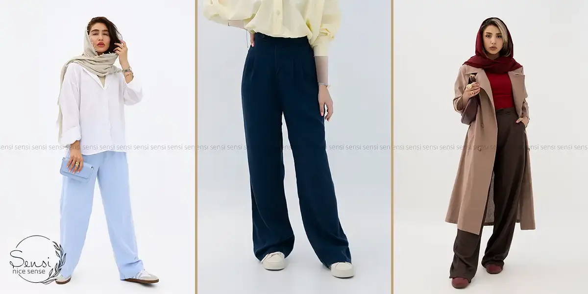 ست کردن با شومیز سفید یا مانتو رسمی