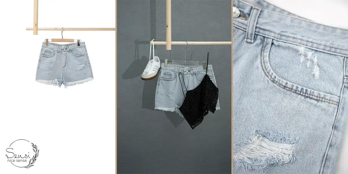 شلوارک‌های جین