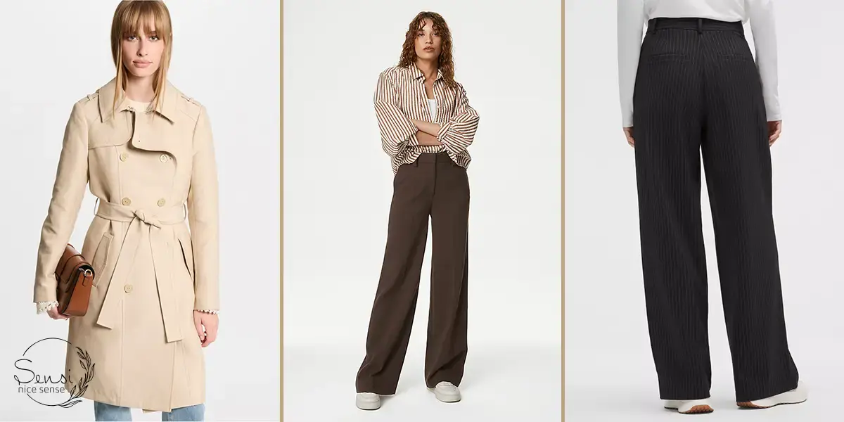 ست کلاسیک مانتو و شلوار