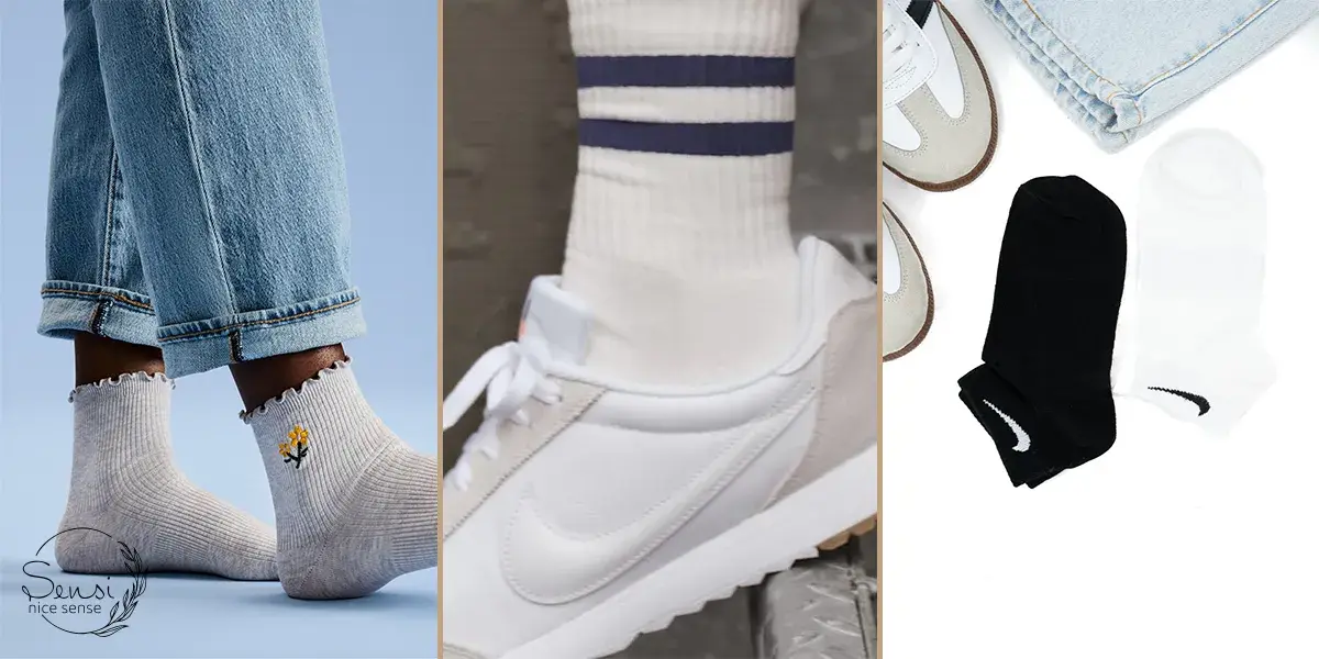 رنگ‌های مد روز برای جوراب در تابستان