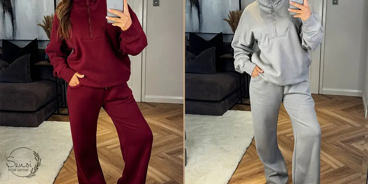 سویشرت نیم‌زیپ