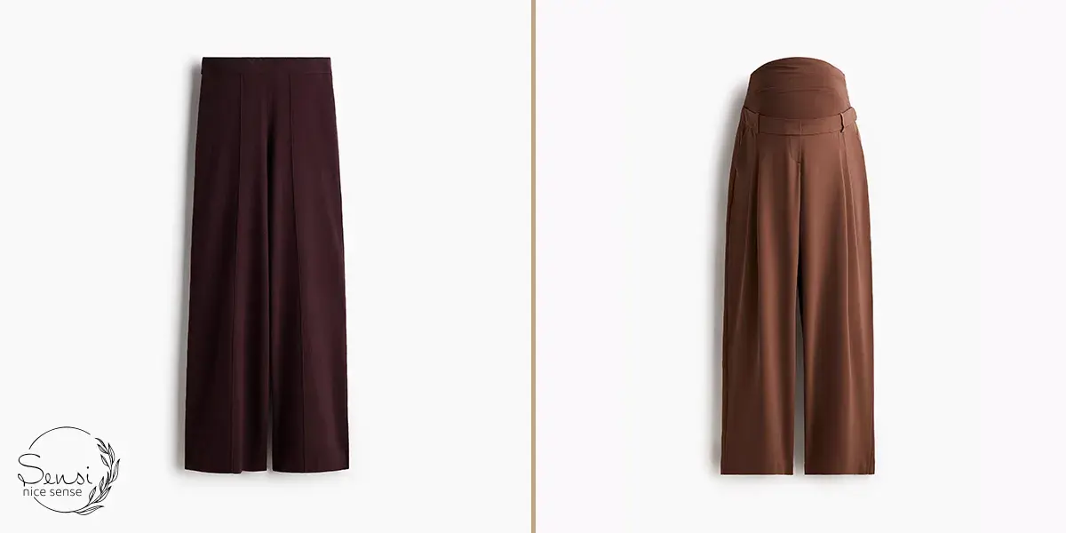  شلوارهای با طراحی ساده و بدون تزئینات زیاد