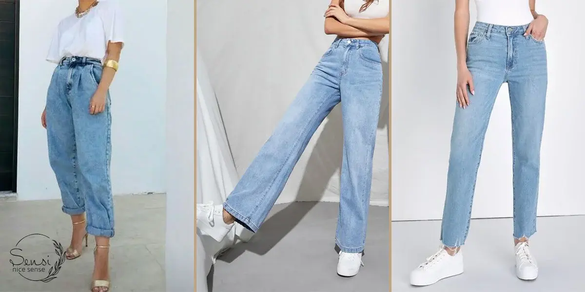 شلوار جین کمر هویجی