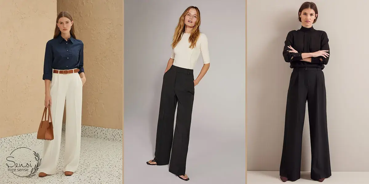 شلوار فاق بلند