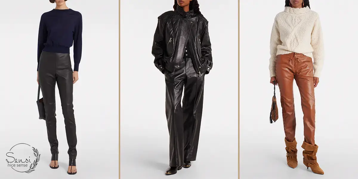 شلوار چرمی یا شبه‌چرمی