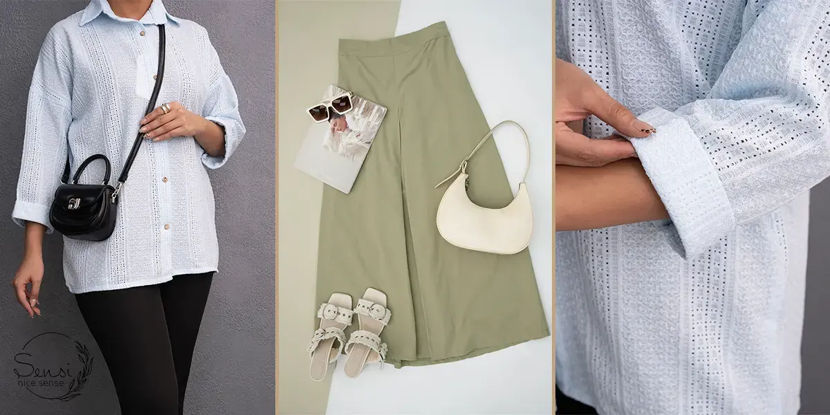 چطور شومیز حریر را با دامن استایل کنیم؟