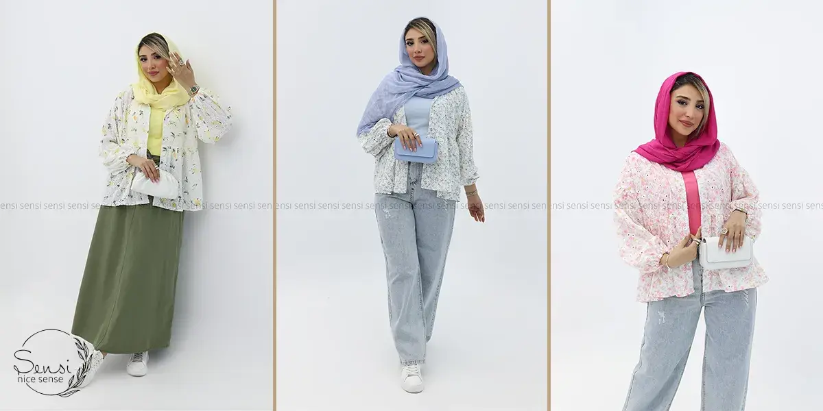 شومیز یقه قایقی