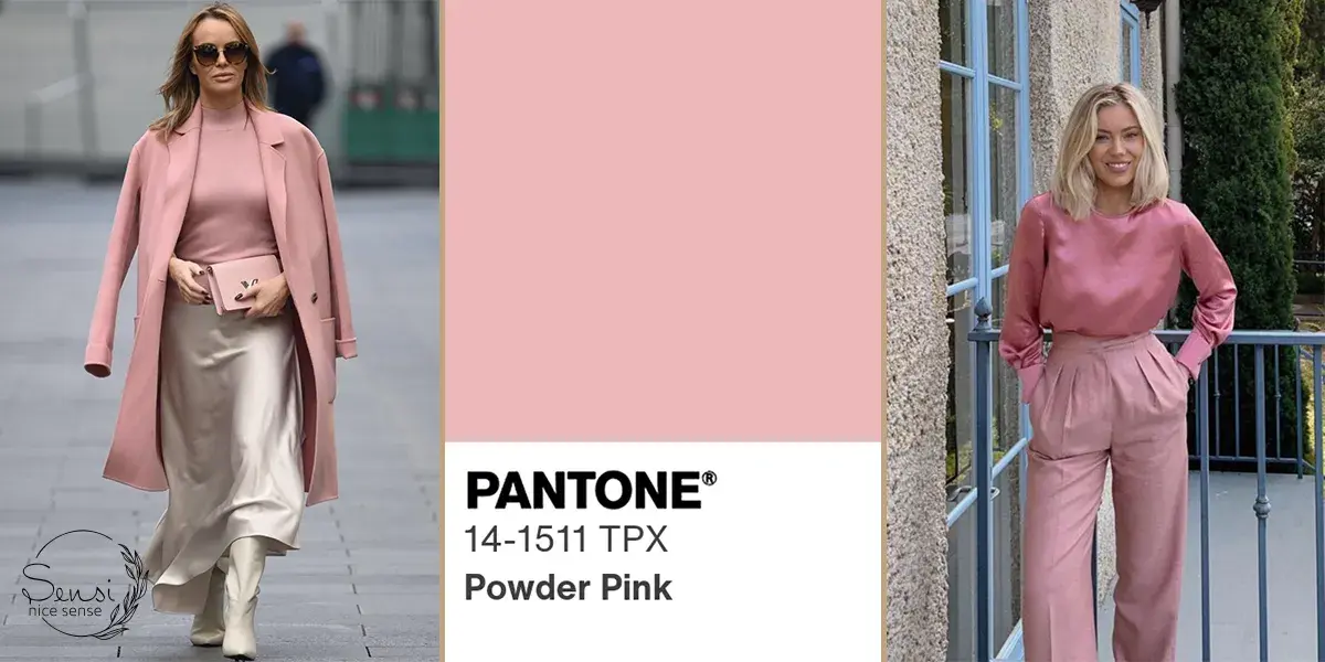 صورتی پودری؛ رنگی لطیف برای استایل‌های رمانتیک