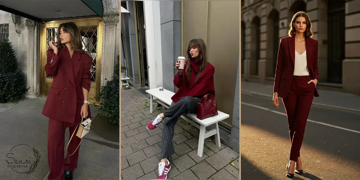 قرمز گیلاسی؛ رنگی جسورانه برای موقعیت‌های خاص