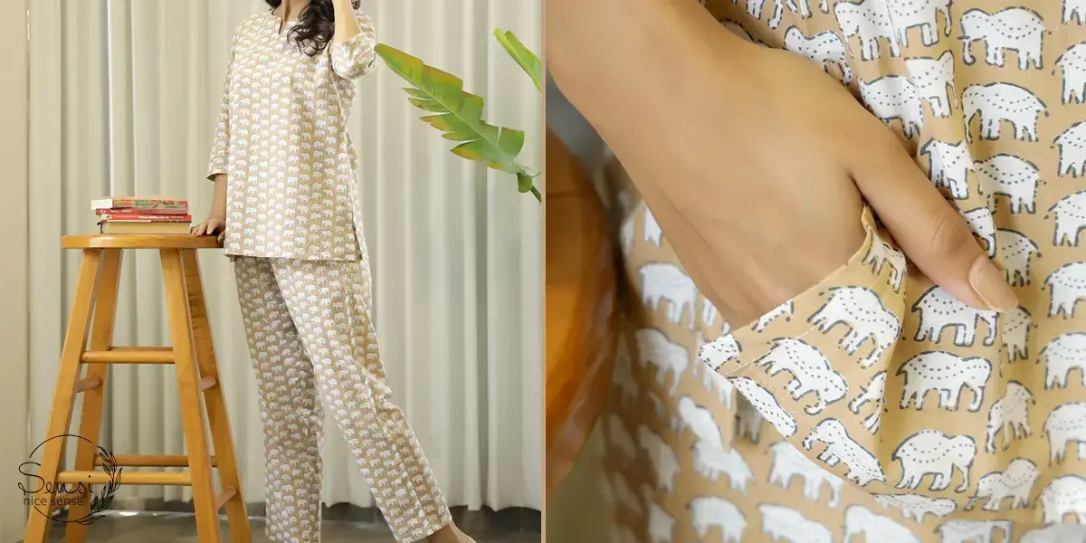 لباس نخی با طرح کارتونی