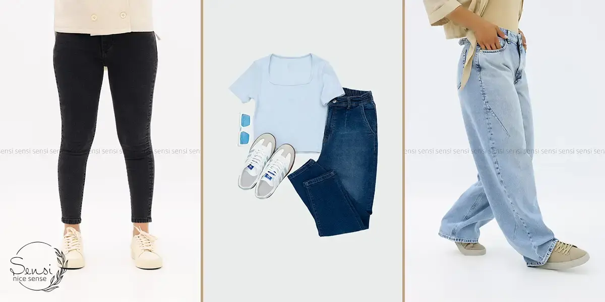 مدل‌های پرطرفدار (اسکینی، مام استایل، راسته)