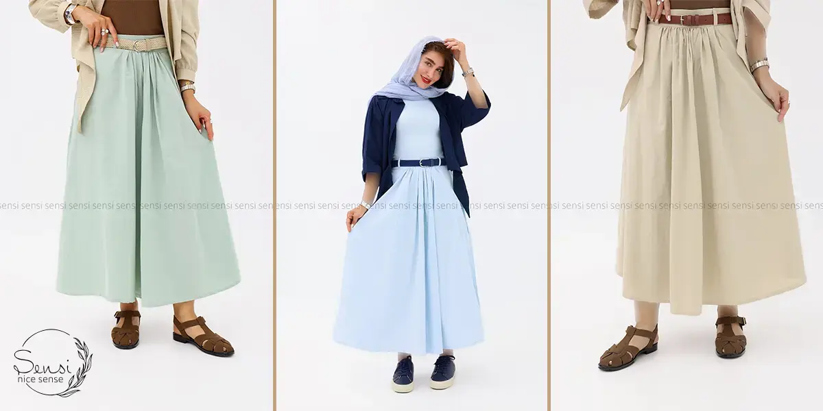 ویژگی‌های دامن ساده