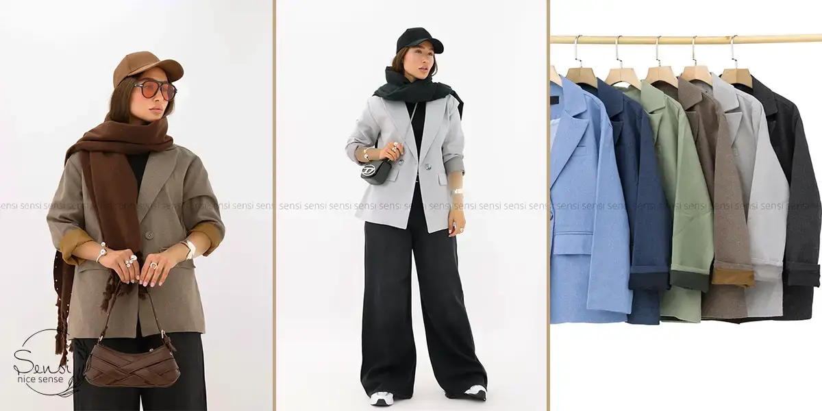 ست کردن کت زمستانی