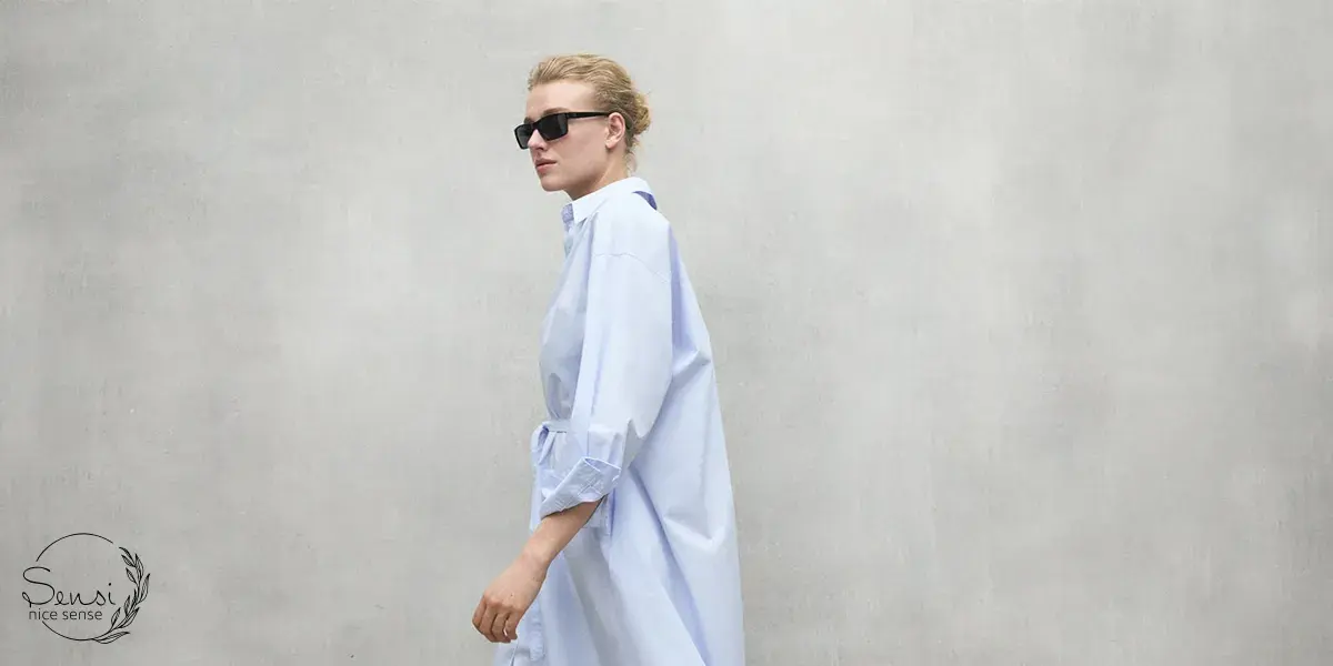 رنگ آبی آسمانی در مد و استایل