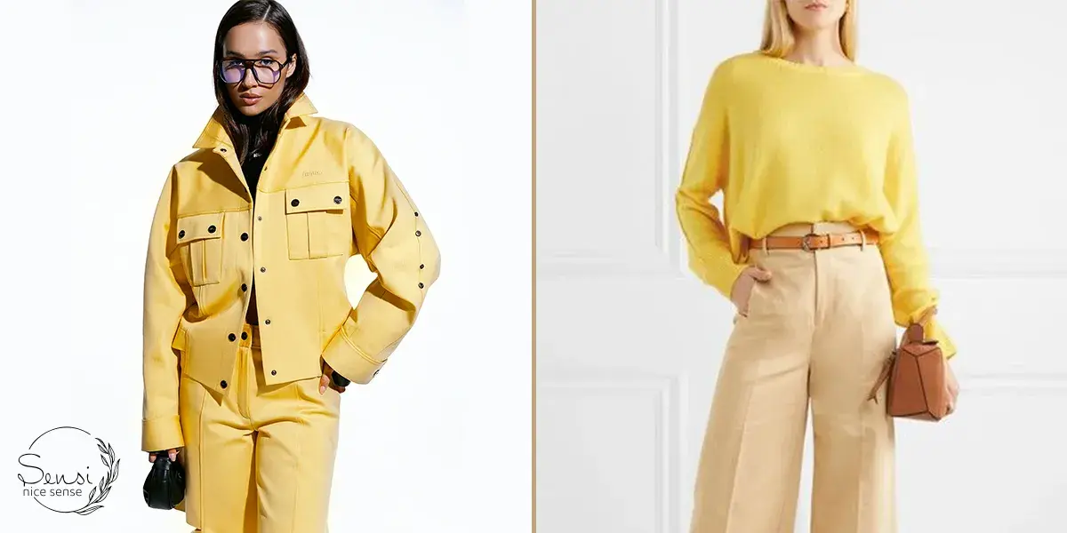 ست کردن رنگ لیمویی 