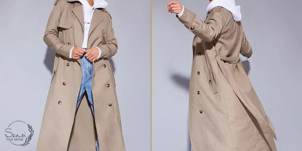 استایل پاییزی با مانتو