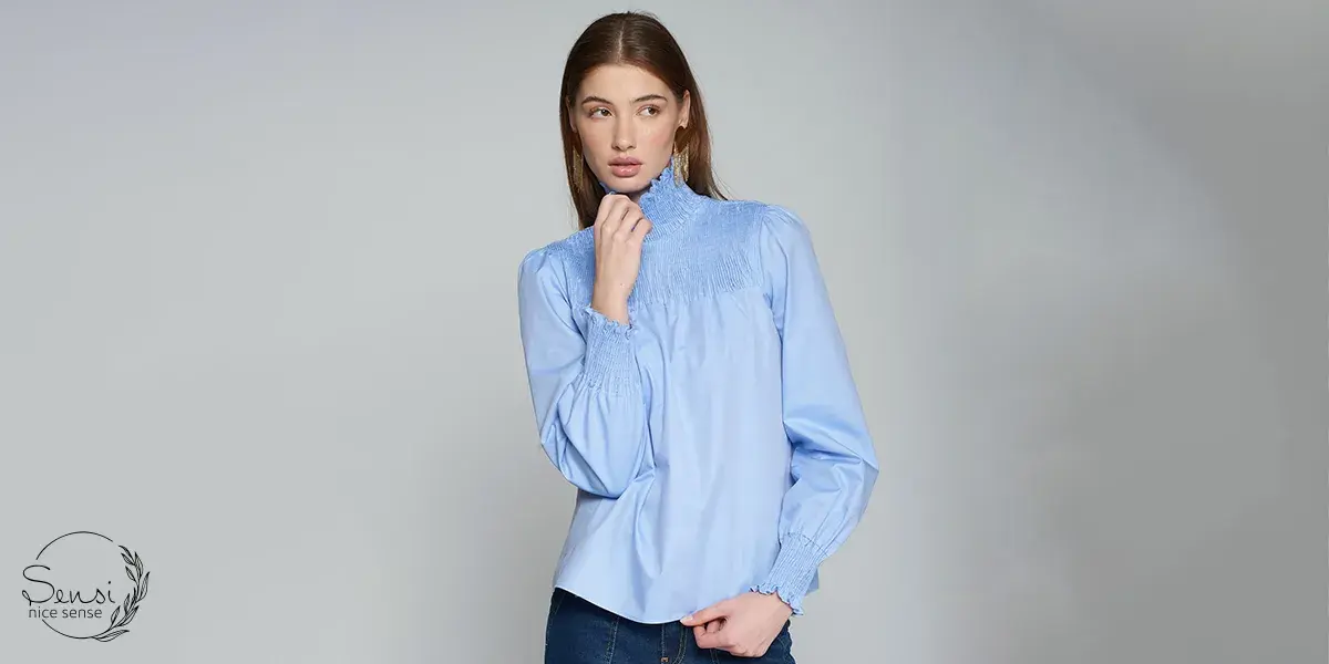 رنگ آبی آسمانی در مد و استایل