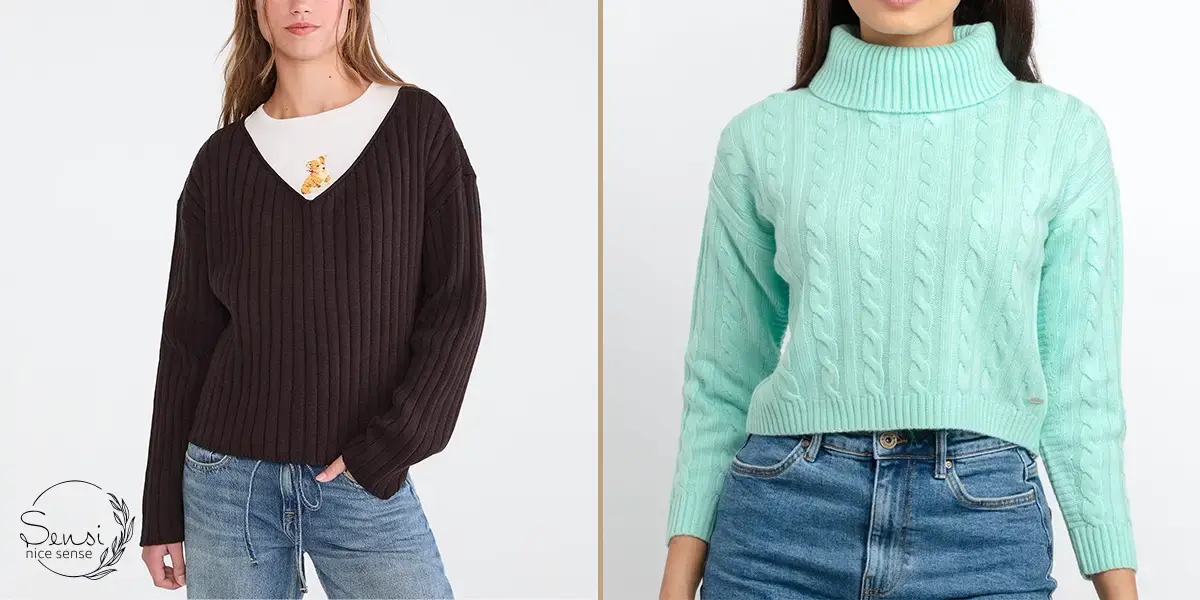 پلیورهای رنگی برای روزهای سرد