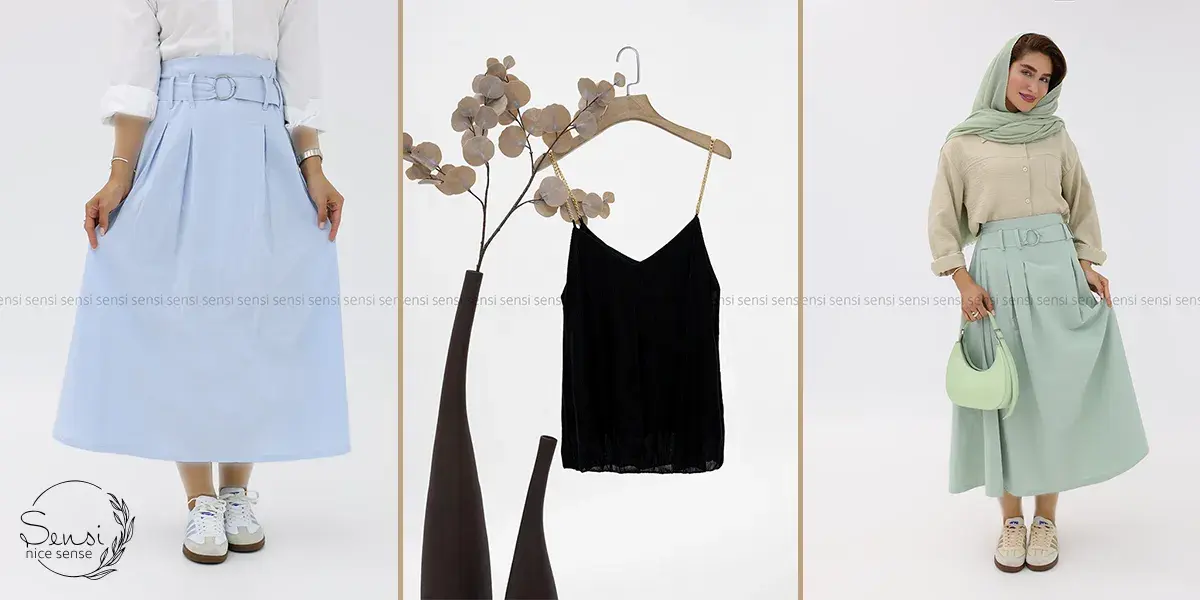 چرا ترکیب نیم‌تنه و دامن تابستانی محبوب است؟