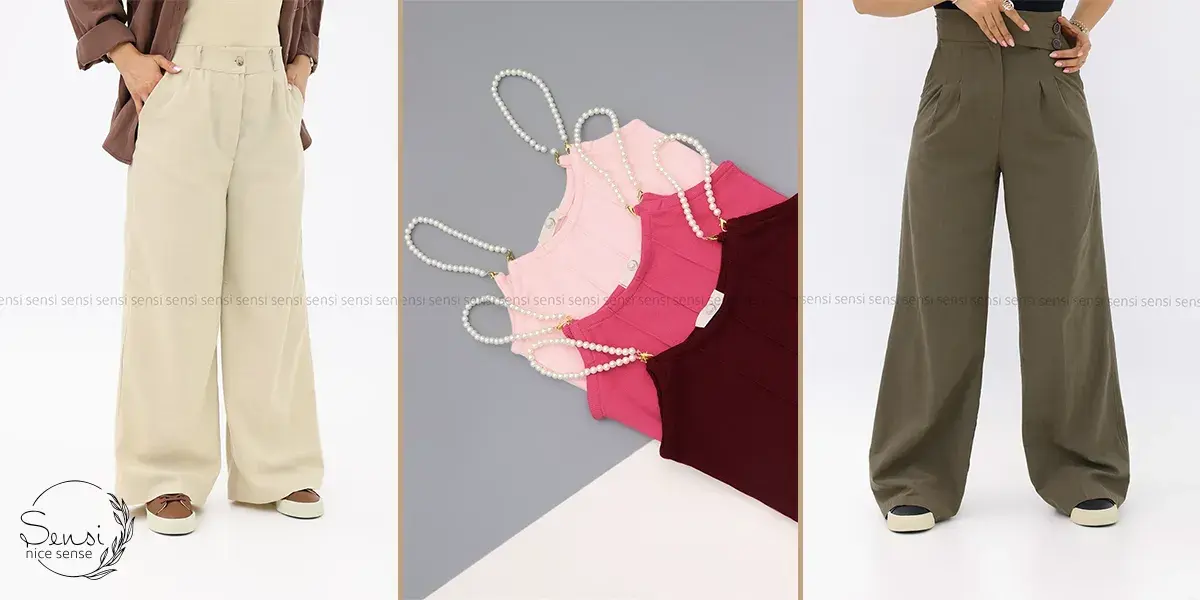 چگونه تاپ تابستانی و شلوار لنین را در موقعیت‌های مختلف بپوشیم؟