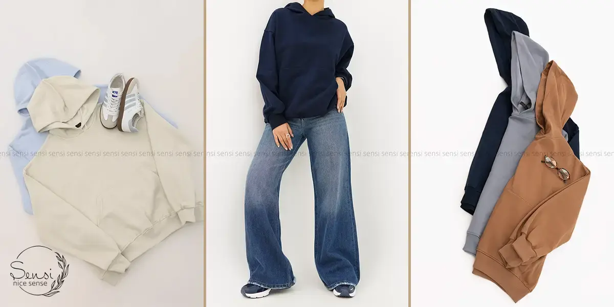 چگونه سایز هودی زنانه را انتخاب کنیم؟