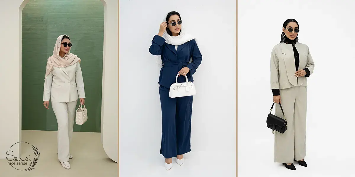 کت و شلوار زنانه