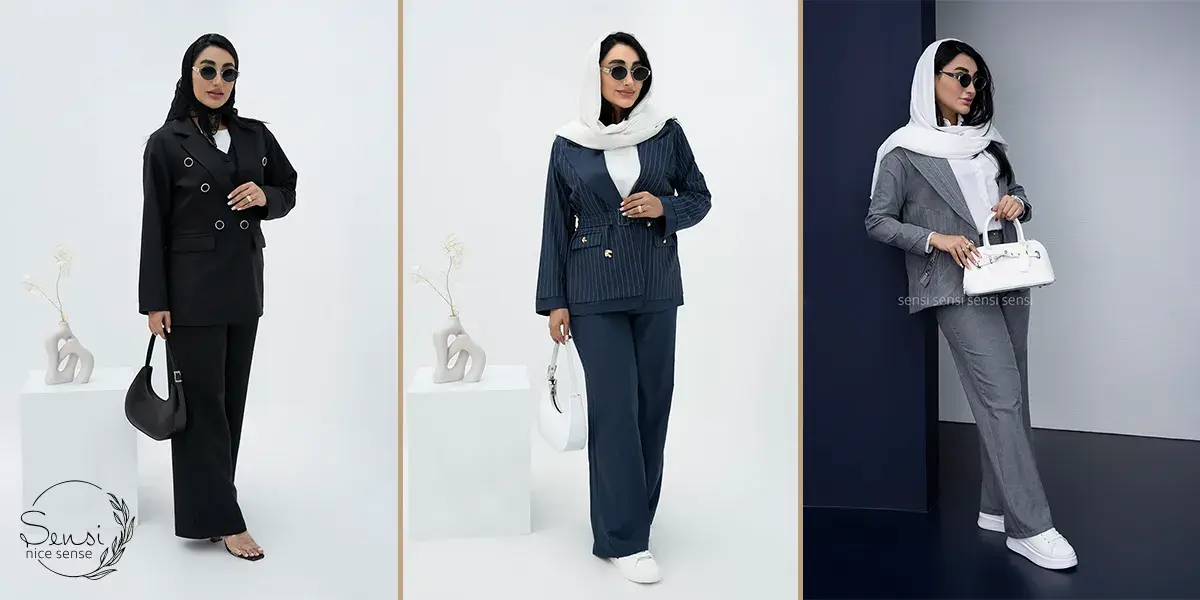 کت و شلوار زنانه