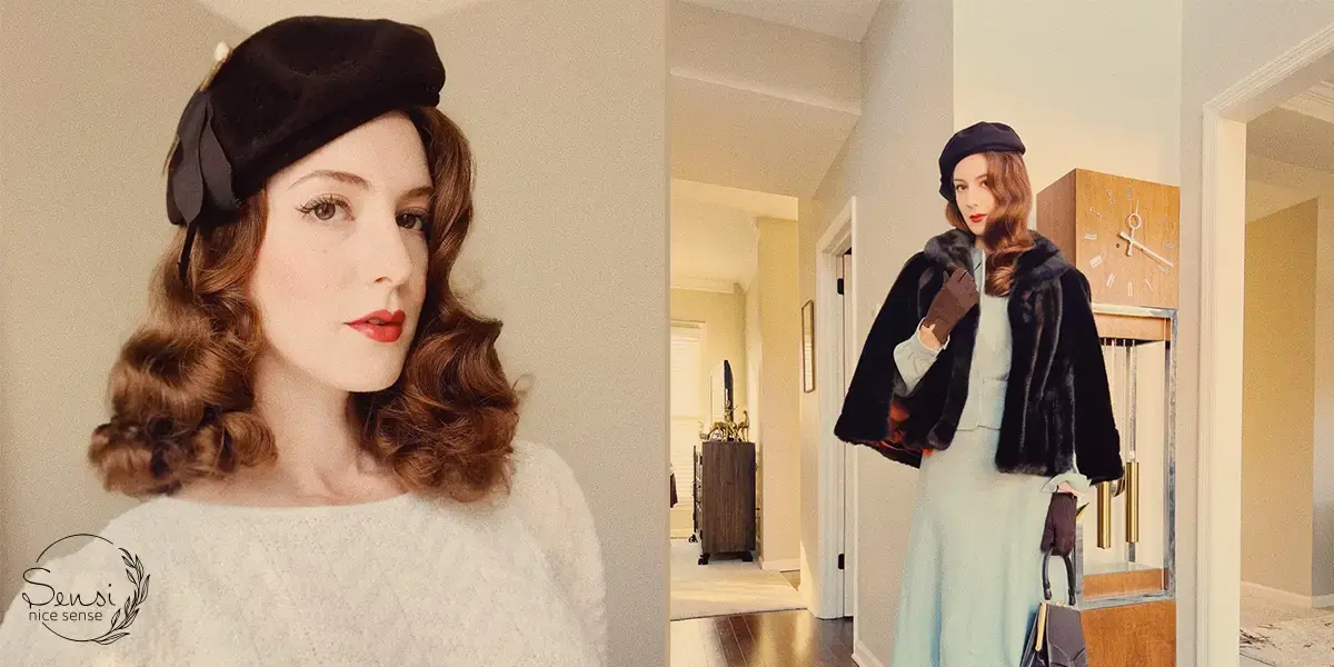 کلاه کلاسیک یا برت زنانه