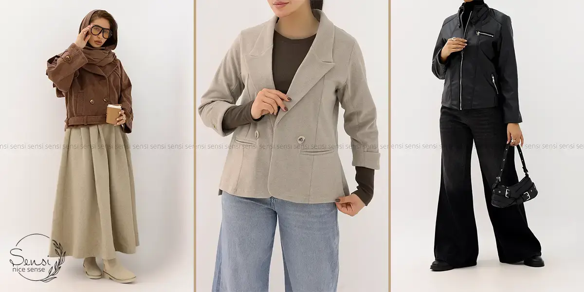 ۵ مدل کت زمستانی زنانه جذاب و کاربردی