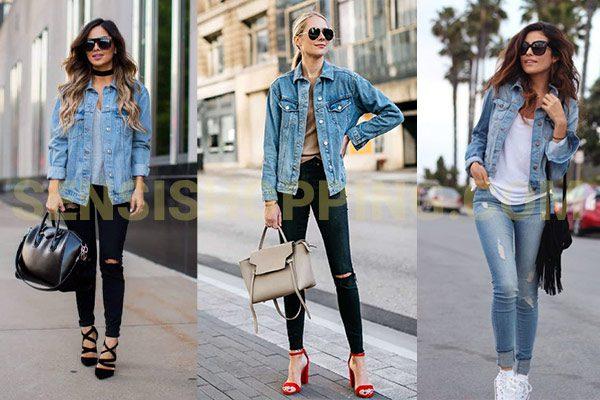 4 استایل با کت جین برای پاییز