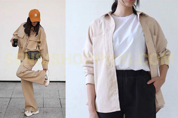 4 ایده برای ست کردن شومیز مانتویی کرم