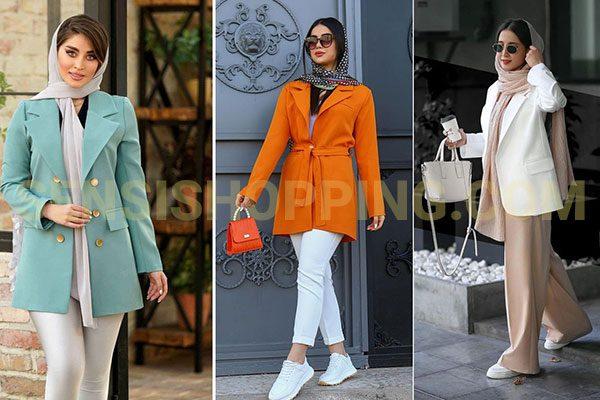 4 ترفند برای تیپ رنگی با مانتو کوتاه