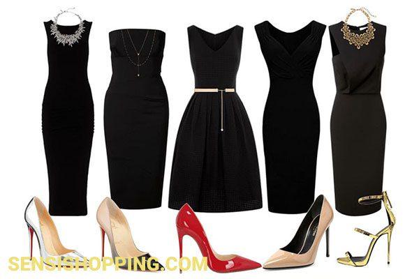 5 روش استایل کردن پیراهن زنانه مشکی